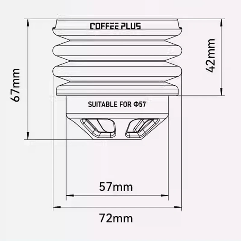 ITOP CG48 Electric Bean Grinder Blowing Press Air Blow Grinder Hopper can be adapted to other types of bean grinders,Commercial Coffee Machine Supplier | CE/UL Certified | ITOP Cafe,ITOP CG48 Electric Bean Grinder Blowing Press Air Blow Grinder Hopper can be adapted to other types of bean grinders