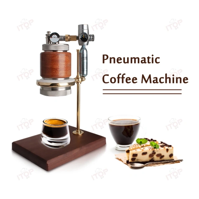 KB-002 58MM Pneumatic Espresso Coffee Maker with Stand for Home and Camping,Commercial Coffee Machine Supplier | CE/UL Certified | ITOP Cafe,ITOP PEC 58MM Pneumatic Espresso Coffee Maker with Stand for Home and Camping