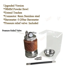KB-002 58MM Pneumatic Espresso Coffee Maker with Stand for Home and Camping,Commercial Coffee Machine Supplier | CE/UL Certified | ITOP Cafe,ITOP PEC 58MM Pneumatic Espresso Coffee Maker with Stand for Home and Camping