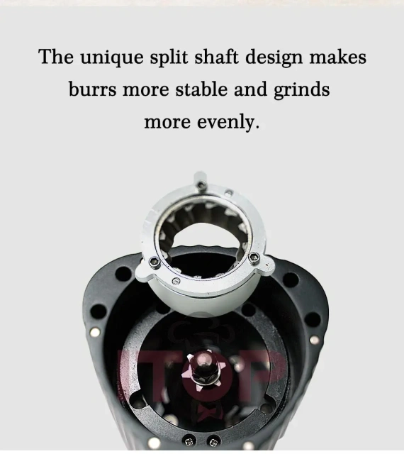Hexa-48 48mm Conical Burrs 120 Levels of Grinding Degree for Whole Coffee Type Grind Espresso Coffee Miller,Commercial Coffee Machine Supplier | CE/UL Certified | ITOP Cafe,Hexa-48 48mm Conical Burrs 120 Levels of Grinding Degree for Whole Coffee Type Grind Espresso Coffee Miller