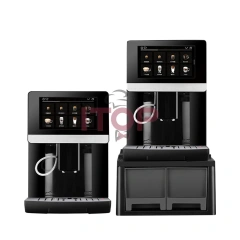 IT-CM-OFT50 High Quality Fully Automatic 1350W Digital  Cappuccino Espresso Machine,Commercial Coffee Machine Supplier | CE/UL Certified | ITOP Cafe,IT-CM-OFT50 High Quality Fully Automatic 1350W Digital  Cappuccino Espresso Machine
