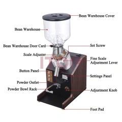 IT-CG71/IT-CG74 Commercial LCD Display Cafe 71mm  74mm Coffee Grinding Machine,Commercial Coffee Machine Supplier | CE/UL Certified | ITOP Cafe,IT-CG71/IT-CG74 Commercial LCD Display Cafe 71mm  74mm Coffee Grinding Machine