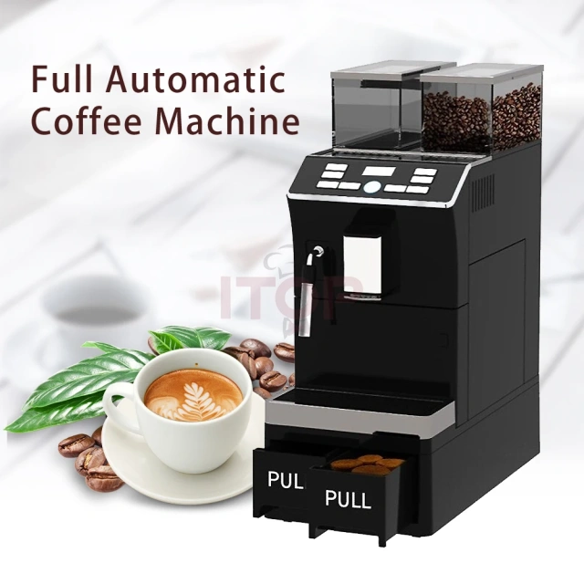 IT-FACM-1015 Desktop 19Bar Commercial Automatic Coffee Machine,Commercial Coffee Machine Supplier | CE/UL Certified | ITOP Cafe,IT-FACM-1015 Desktop 19Bar Commercial Automatic Coffee Machine