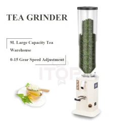 IT-TEA9L 78MM Stainless Steel Grinding Core 600-1200 RPM Single And Double Cups Are Optional Matcha Tea Grinder,Commercial Coffee Machine Supplier | CE/UL Certified | ITOP Cafe,IT-TEA9L 78MM Stainless Steel Grinding Core 600-1200 RPM Single And Double Cups Are Optional Matcha Tea Grinder