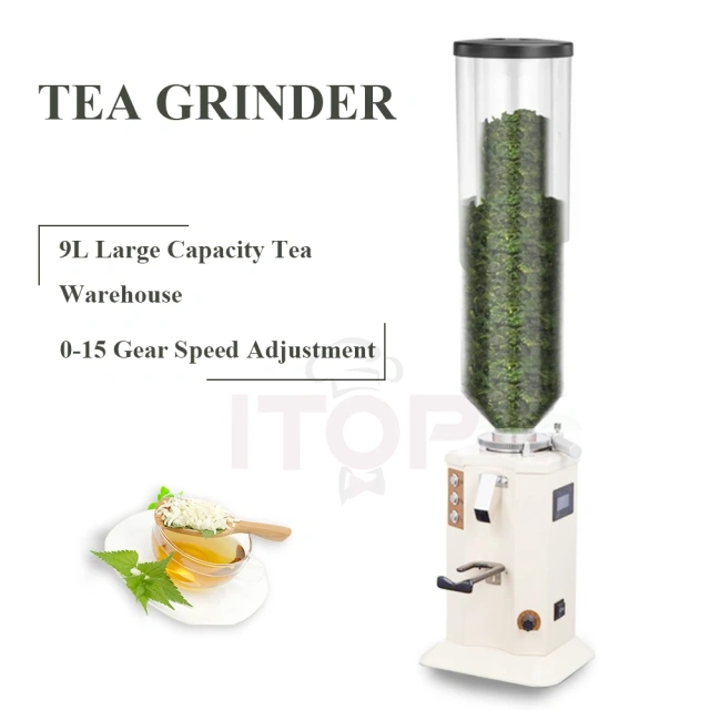 IT-TEA9L 78MM Stainless Steel Grinding Core 600-1200 RPM Single And Double Cups Are Optional Matcha Tea Grinder,Commercial Coffee Machine Supplier | CE/UL Certified | ITOP Cafe,IT-TEA9L 78MM Stainless Steel Grinding Core 600-1200 RPM Single And Double Cups Are Optional Matcha Tea Grinder