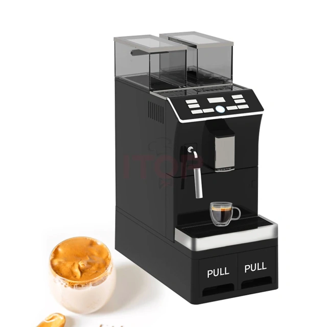 IT-FACM-1015 Desktop 19Bar Commercial Automatic Coffee Machine,Commercial Coffee Machine Supplier | CE/UL Certified | ITOP Cafe,IT-FACM-1015 Desktop 19Bar Commercial Automatic Coffee Machine