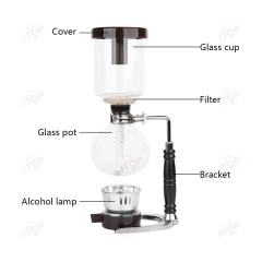 IT-LRSCP 300/500ML Siphon Coffee Pot Set,Commercial Coffee Machine Supplier | CE/UL Certified | ITOP Cafe,IT-LRSCP 300/500ML Siphon Coffee Pot Set