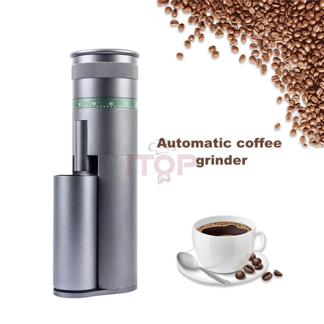 IT-PCG-24V Aluminum Alloy Conical Burr Espresso Coffee Grinder,Commercial Coffee Machine Supplier | CE/UL Certified | ITOP Cafe,IT-PCG-24V Aluminum Alloy Conical Burr Espresso Coffee Grinder