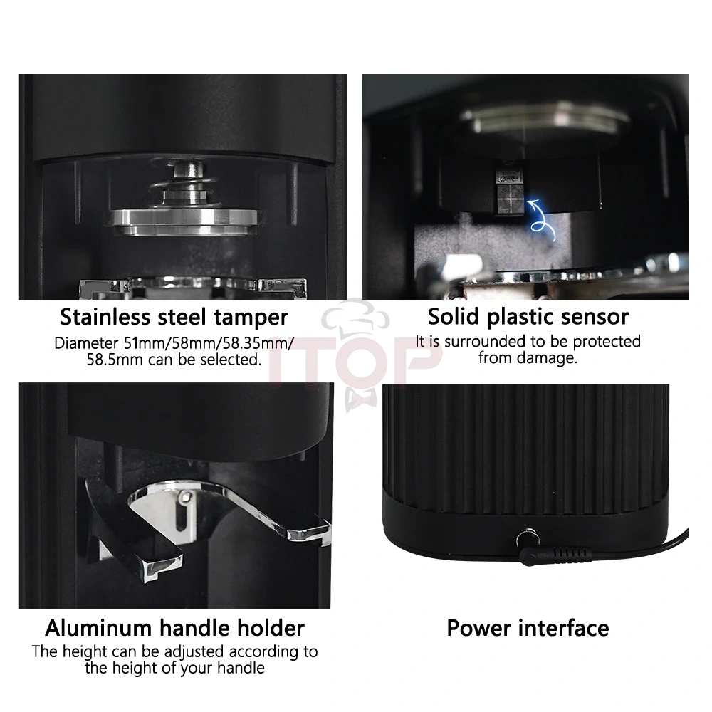 IT-TM58N 51mm/58mm/58.35mm/58.5mm Auto Coffee Tamper,Commercial Coffee Machine Supplier | CE/UL Certified | ITOP Cafe,IT-TM58N 51mm/58mm/58.35mm/58.5mm Auto Coffee Tamper