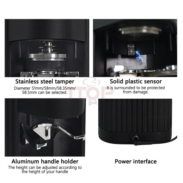 IT-TM58N 51mm/58mm/58.35mm/58.5mm Auto Coffee Tamper,Commercial Coffee Machine Supplier | CE/UL Certified | ITOP Cafe,IT-TM58N 51mm/58mm/58.35mm/58.5mm Auto Coffee Tamper
