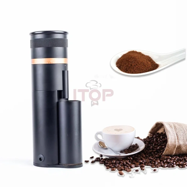 IT-PCG-24V Aluminum Alloy Conical Burr Espresso Coffee Grinder,Commercial Coffee Machine Supplier | CE/UL Certified | ITOP Cafe,IT-PCG-24V Aluminum Alloy Conical Burr Espresso Coffee Grinder