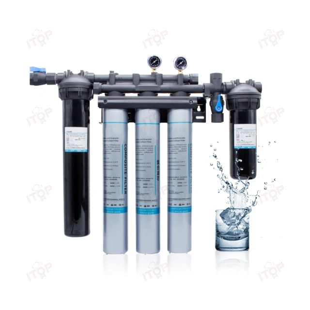 IT-WPE-2/IT-WPE-3 Under-sink Commercial Foodservice Restaurants Water Filter System,Commercial Coffee Machine Supplier | CE/UL Certified | ITOP Cafe,IT-WPE-2/IT-WPE-3 Under-sink Commercial Foodservice Restaurants Water Filter System