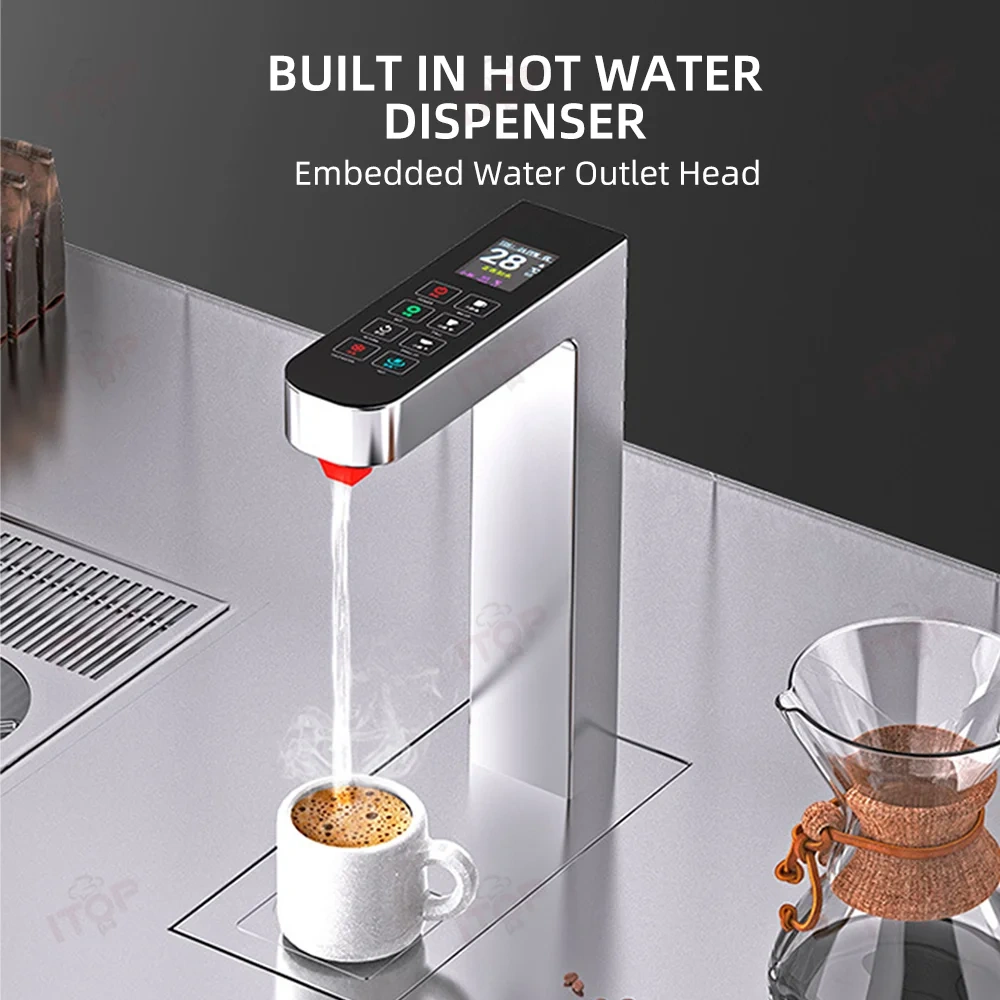 BIWD-10L Commercial Smart Freestanding Hot Warm And Cold Water Dispenser,Commercial Coffee Machine Supplier | CE/UL Certified | ITOP Cafe,BIWD-10L Commercial Smart Freestanding Hot Warm And Cold Water Dispenser