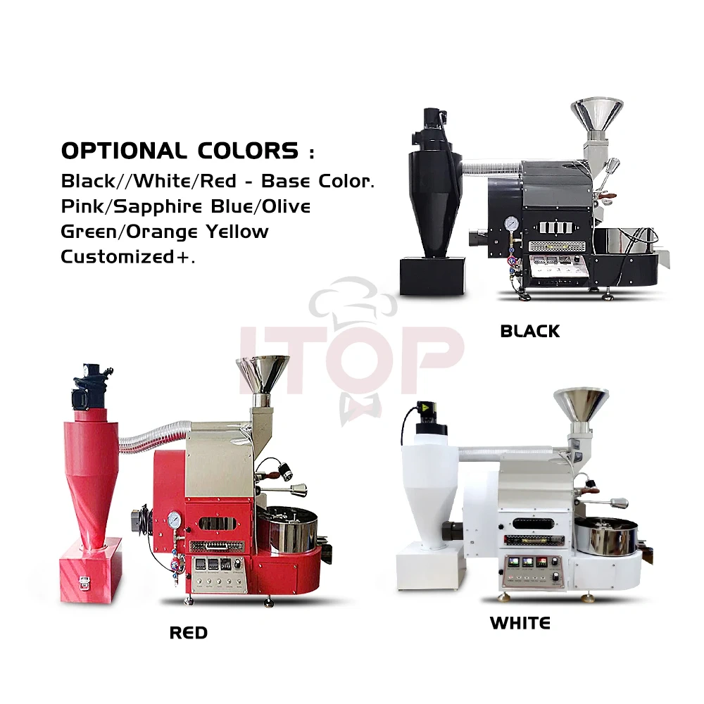 IT-CR-60W/IT-CR-90W/IT-CR-200W ITOP 1Kg 2Kg 3Kg Commercial Coffee Bean Gas Heating Roasting Machine,Commercial Coffee Machine Supplier | CE/UL Certified | ITOP Cafe,IT-CR-60W/IT-CR-90W/IT-CR-200W ITOP 1Kg 2Kg 3Kg Commercial Coffee Bean Gas Heating Roasting Machine