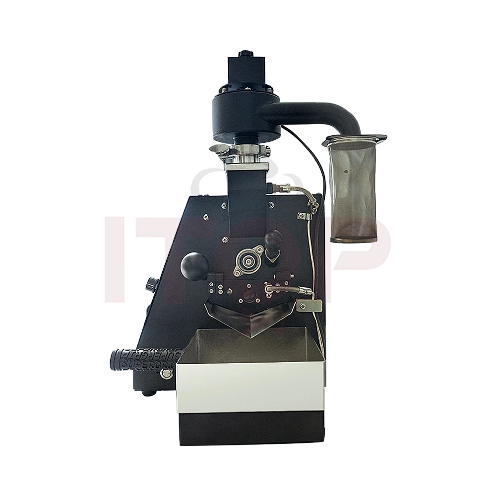 IT-CR-350 Industrial Gas Heating Stainless Steel Drum Coffee Bean Roaster,Commercial Coffee Machine Supplier | CE/UL Certified | ITOP Cafe,IT-CR-350 Industrial Gas Heating Stainless Steel Drum Coffee Bean Roaster
