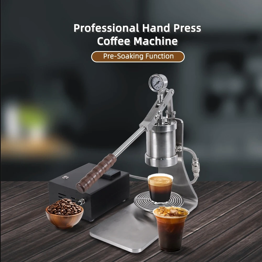 Alm Kopi ZXS-Espresso-SN1/ZXS-Espresso-SN2 Industrial Style Coffee Maker Compact and Durable Hand Press Machine,Commercial Coffee Machine Supplier | CE/UL Certified | ITOP Cafe,Alm Kopi ZXS-Espresso-SN1/ZXS-Espresso-SN2 Industrial Style Coffee Maker Compact and Durable Hand Press Machine