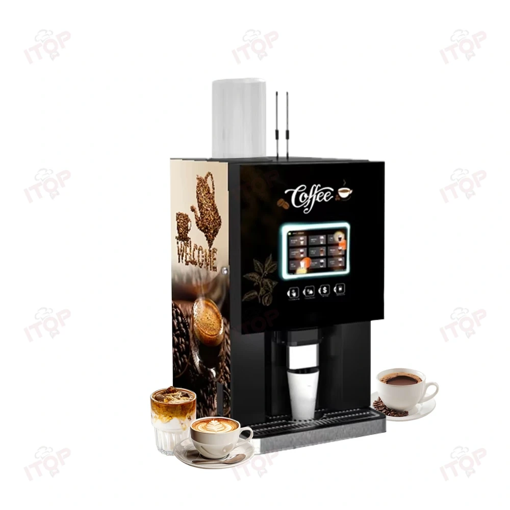 IT-ATC-Y37M/IT-ATC-Y37 Automatic Fully 7 Inches Touchscreen Commercial Coffee Vending Machine For Sale,Commercial Coffee Machine Supplier | CE/UL Certified | ITOP Cafe,IT-ATC-Y37M/IT-ATC-Y37 Automatic Fully 7 Inches Touchscreen Commercial Coffee Vending Machine For Sale