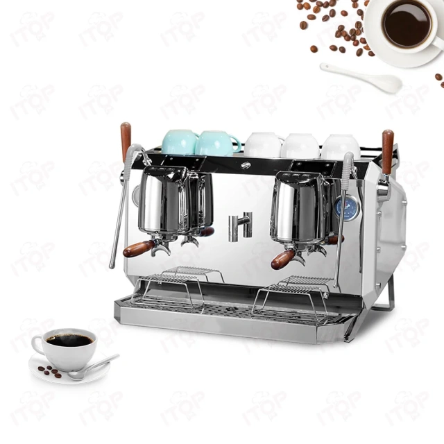 IT-CM-MG2 Semi Automatic 2 Group Commercial Professional Espresso Machine For Cafe,Commercial Coffee Machine Supplier | CE/UL Certified | ITOP Cafe,IT-CM-MG2 Semi Automatic 2 Group Commercial Professional Espresso Machine For Cafe