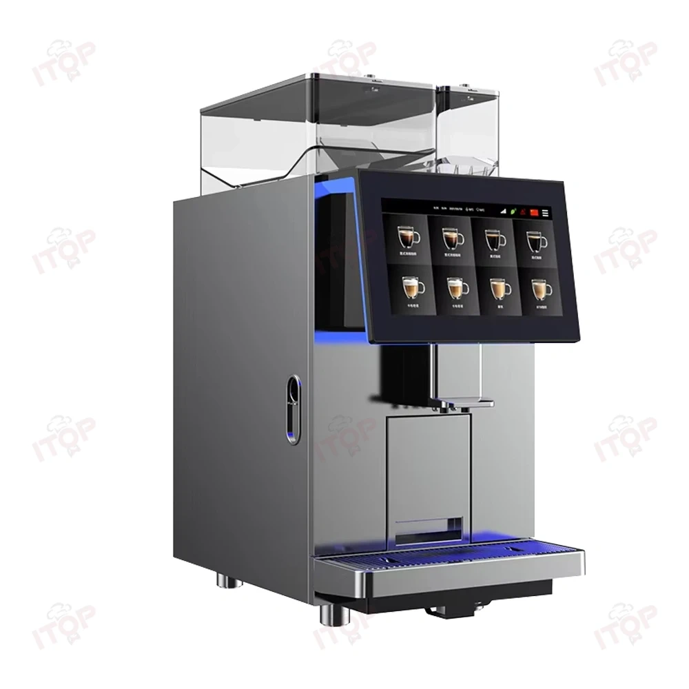 IT-ATC-301 Super Automatic Smart Commercial Use Integrated 11.6-Inch Large Touch Screen Coffee Machine,Commercial Coffee Machine Supplier | CE/UL Certified | ITOP Cafe,IT-ATC-301 Super Automatic Smart Commercial Use Integrated 11.6-Inch Large Touch Screen Coffee Machine