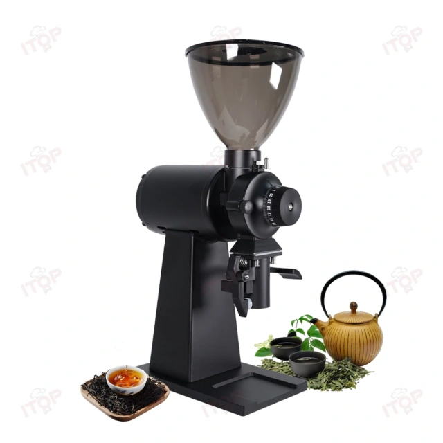 IT-CTG-2S 90mm Burr Commercial Grade Coffee Bean Grinder Electric Tea Machine,Commercial Coffee Machine Supplier | CE/UL Certified | ITOP Cafe,IT-CTG-2S 90mm Burr Commercial Grade Coffee Bean Grinder Electric Tea Machine
