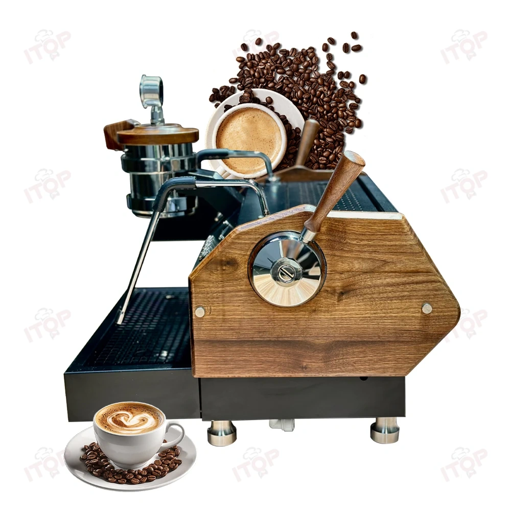 IT-CM-ZA2 Saturated Brewing Head Pid Control Rotary Pump Commercial Espresso Coffee Machine,Commercial Coffee Machine Supplier | CE/UL Certified | ITOP Cafe,IT-CM-ZA2 Saturated Brewing Head Pid Control Rotary Pump Commercial Espresso Coffee Machine