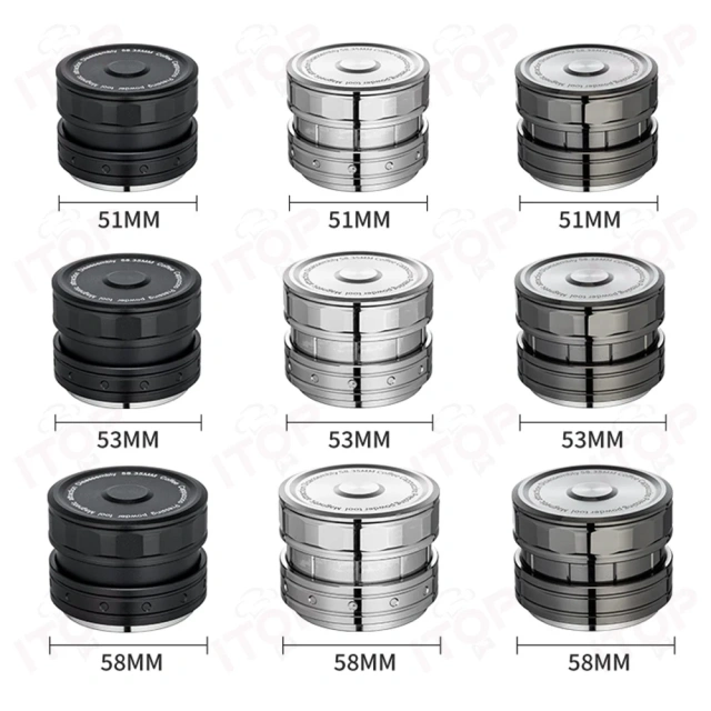 IT-KBQN-2 Stretchable Distributor Coffee Espresso Barista Accessories Stainless Steel Distribution Tool 51/53/58mm,Commercial Coffee Machine Supplier | CE/UL Certified | ITOP Cafe,IT-KBQN-2 Stretchable Distributor Coffee Espresso Barista Accessories Stainless Steel Distribution Tool 51/53/58mm