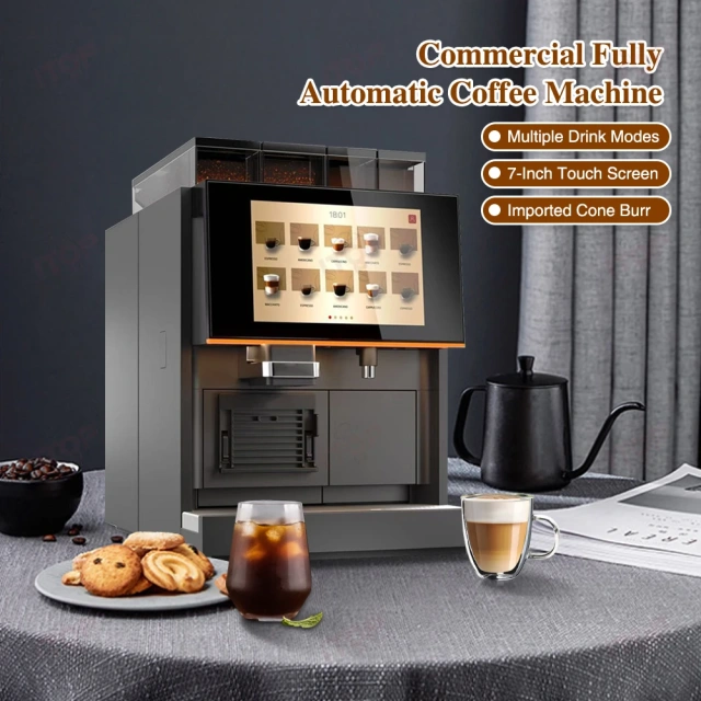 IT-ATC-K46 Touch Screen Fully Automatic Bean To Cup 9 bar Espresso Coffee Machine,Commercial Coffee Machine Supplier | CE/UL Certified | ITOP Cafe,IT-ATC-K46 Touch Screen Fully Automatic Bean To Cup 9 bar Espresso Coffee Machine
