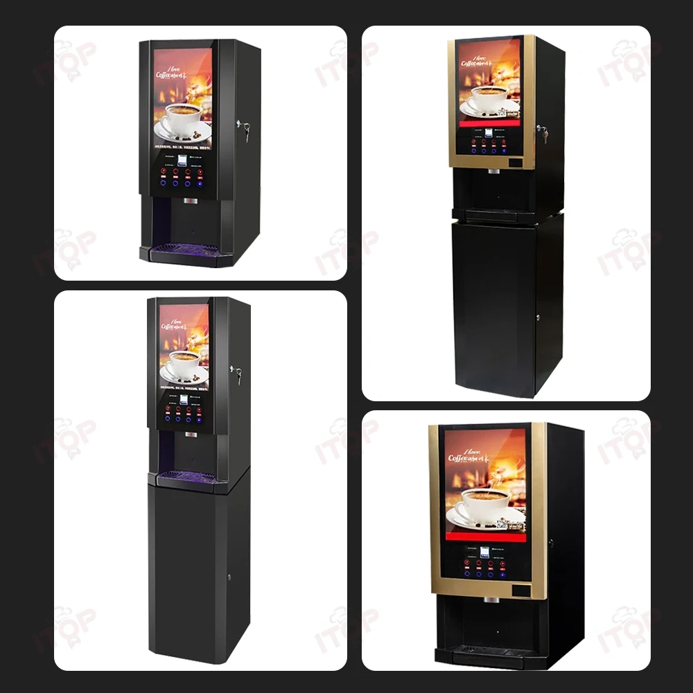 IT-CIM-D3/IT-CIM-D3G Three Flavors New Products Commercial Instant Coffee Milk Tea Vending Machine,Commercial Coffee Machine Supplier | CE/UL Certified | ITOP Cafe,IT-CIM-D3/IT-CIM-D3G Three Flavors New Products Commercial Instant Coffee Milk Tea Vending Machine