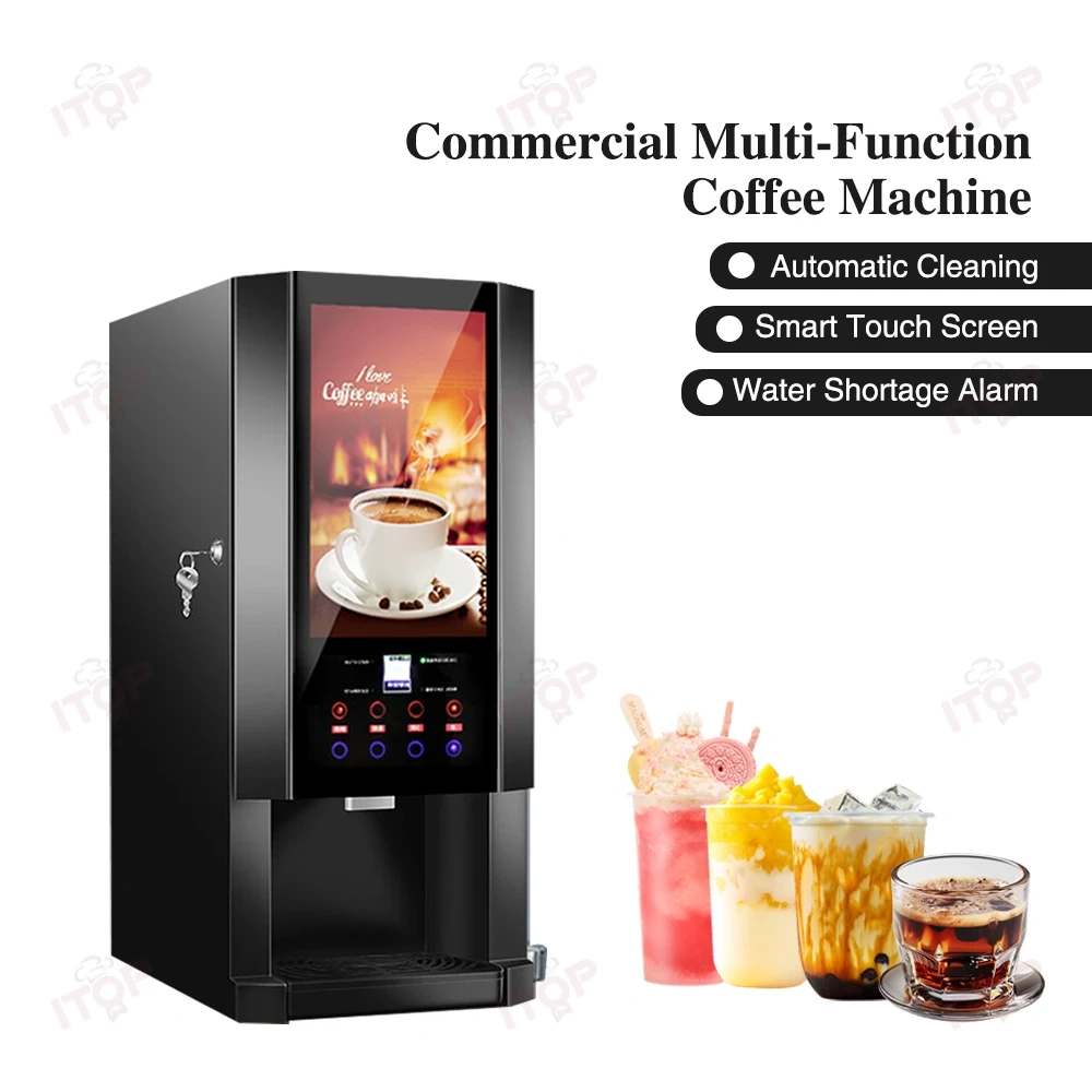 IT-CIM-D3/IT-CIM-D3G Three Flavors New Products Commercial Instant Coffee Milk Tea Vending Machine,Commercial Coffee Machine Supplier | CE/UL Certified | ITOP Cafe,IT-CIM-D3/IT-CIM-D3G Three Flavors New Products Commercial Instant Coffee Milk Tea Vending Machine