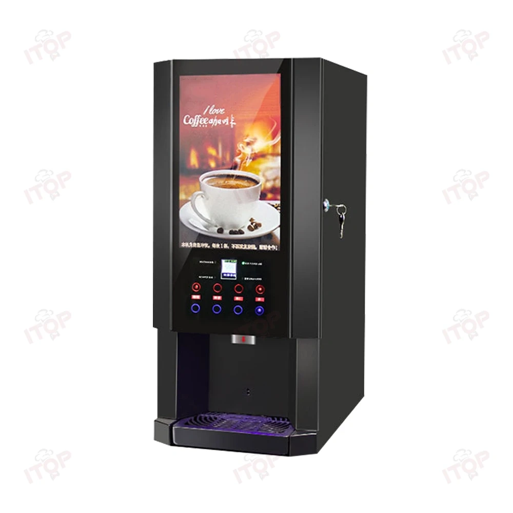 IT-CIM-D3/IT-CIM-D3G Three Flavors New Products Commercial Instant Coffee Milk Tea Vending Machine,Commercial Coffee Machine Supplier | CE/UL Certified | ITOP Cafe,IT-CIM-D3/IT-CIM-D3G Three Flavors New Products Commercial Instant Coffee Milk Tea Vending Machine