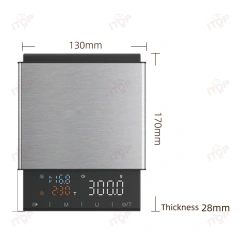 IT-EK2922R Stainless Steel 0.1g Timer Coffee Scale Led Display Hand Drip Espresso Coffee Scale,Commercial Coffee Machine Supplier | CE/UL Certified | ITOP Cafe,IT-EK2922R Stainless Steel 0.1g Timer Coffee Scale Led Display Hand Drip Espresso Coffee Scale