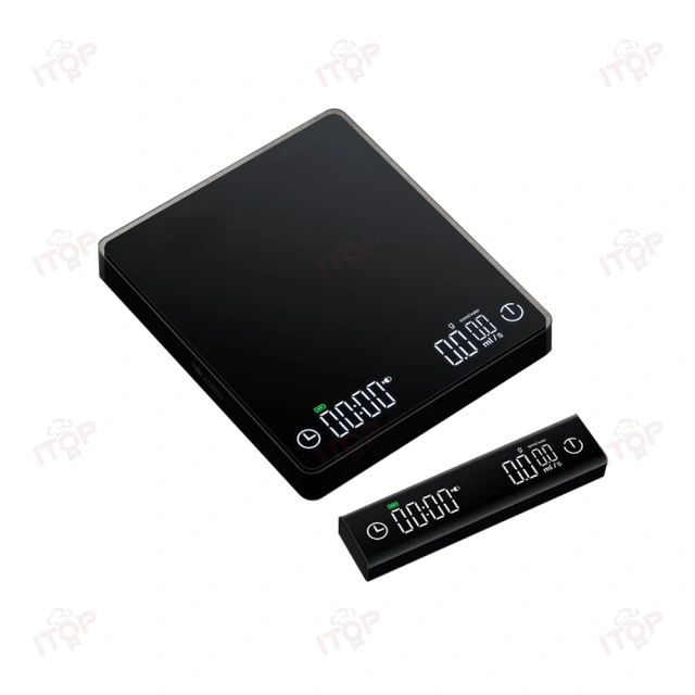 IT-OS1-L Portable Digital Split Coffee Scales USB & Battery Powered,Commercial Coffee Machine Supplier | CE/UL Certified | ITOP Cafe,IT-OS1-L Portable Digital Split Coffee Scales USB & Battery Powered