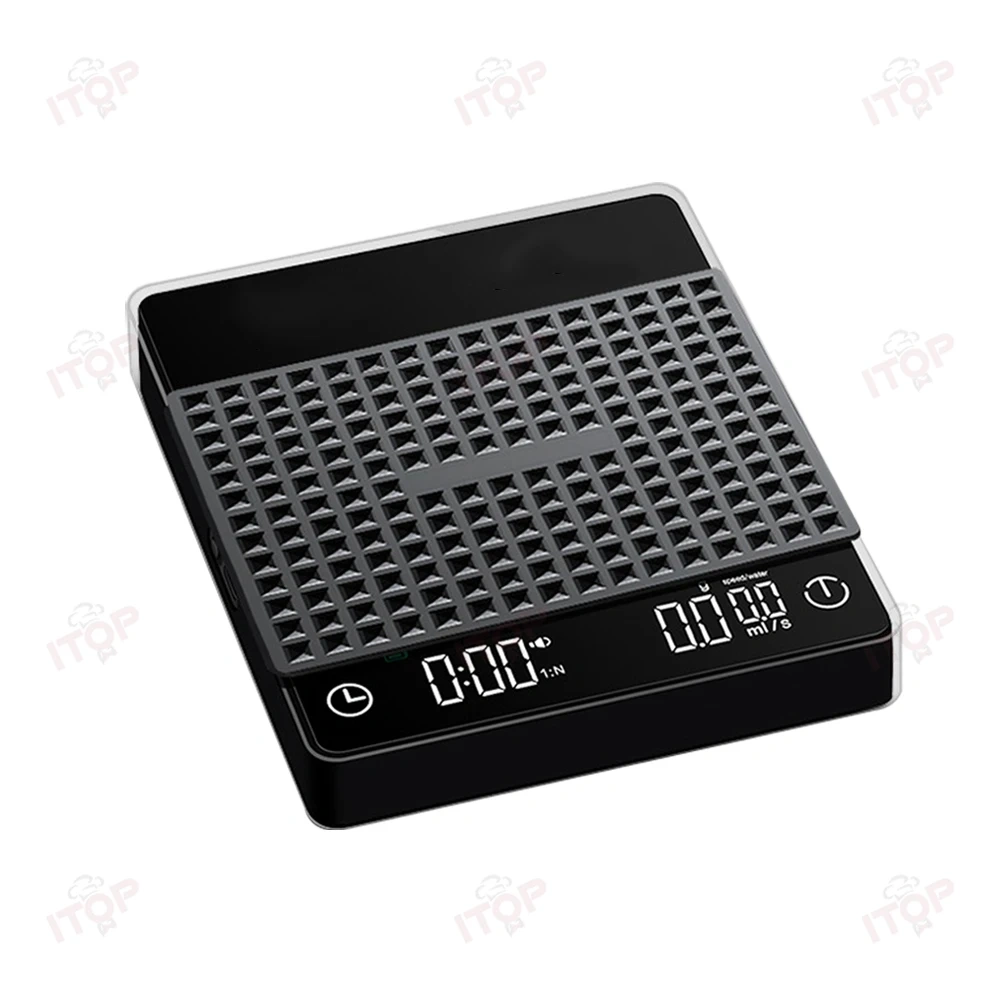 IT-OS1-L Portable Digital Split Coffee Scales USB & Battery Powered,Commercial Coffee Machine Supplier | CE/UL Certified | ITOP Cafe,IT-OS1-L Portable Digital Split Coffee Scales USB & Battery Powered