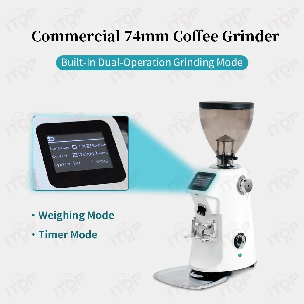 IT-CG-J14P Commercial Automatic Cafe Durable One-key Powder Extraction Coffee Bean Grinder,Commercial Coffee Machine Supplier | CE/UL Certified | ITOP Cafe,IT-CG-J14P Commercial Automatic Cafe Durable One-key Powder Extraction Coffee Bean Grinder