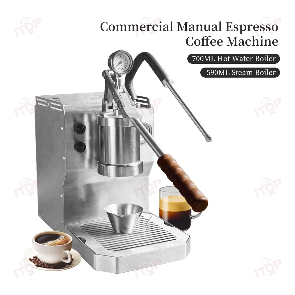 Alm Kopi Espresso-HA1/Espresso-HA1s Commercial Espresso Coffee Machine Powerful Manual Operation Efficient Vertical Pressure Uniform Extraction Hot Water System,Commercial Coffee Machine Supplier | CE/UL Certified | ITOP Cafe,Alm Kopi Espresso-HA1/Espresso-HA1s Commercial Espresso Coffee Machine Powerful Manual Operation Efficient Vertical Pressure Uniform Extraction Hot Water System