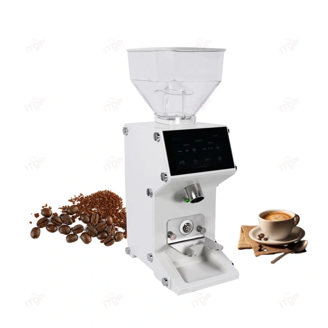 IT-GND-50A New Customized Logo Flat Burr 50mm Automatic Commercial Electric Coffee Grinder,Commercial Coffee Machine Supplier | CE/UL Certified | ITOP Cafe,IT-GND-50A New Customized Logo Flat Burr 50mm Automatic Commercial Electric Coffee Grinder
