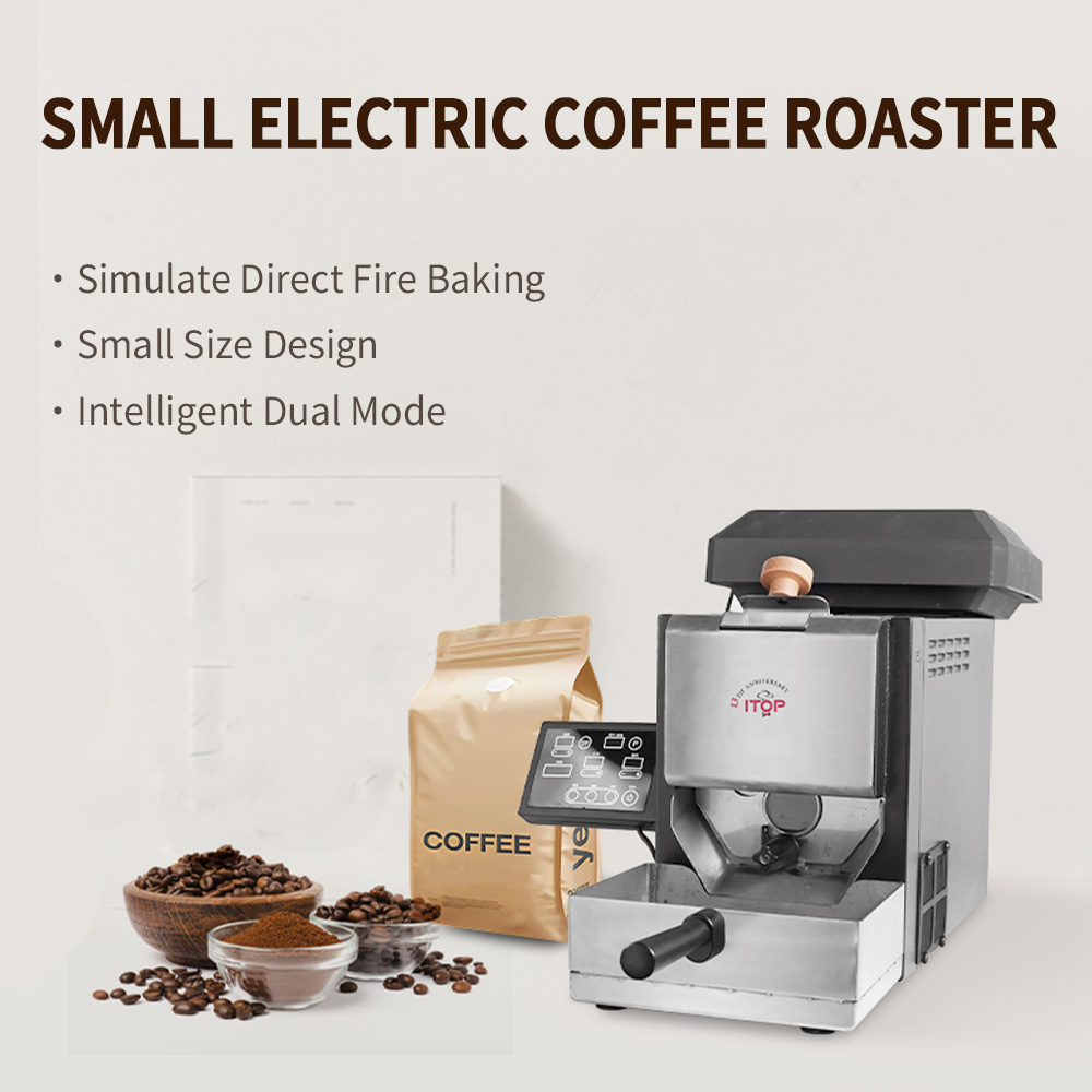 IT-NOVA (IT-CBR-3)  Perfect Small Size Home Drum Type Automatic Coffee Roaster,Commercial Coffee Machine Supplier | CE/UL Certified | ITOP Cafe,IT-NOVA (IT-CBR-3)  Perfect Small Size Home Drum Type Automatic Coffee Roaster