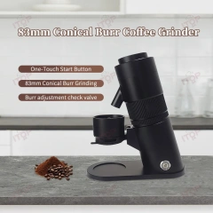 IT-CG-L83 Electric Variable Speed 83mm Conical Burr Coffee Grinder,Commercial Coffee Machine Supplier | CE/UL Certified | ITOP Cafe,IT-CG-L83 Electric Variable Speed 83mm Conical Burr Coffee Grinder