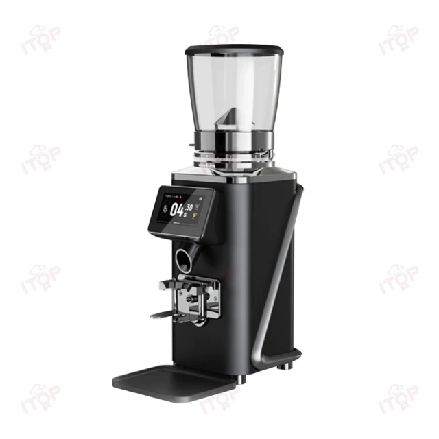 IT-SYMD-NMW Professional Commercial Espresso Flat Burr Coffee Grinder With Touch Screen,Commercial Coffee Machine Supplier | CE/UL Certified | ITOP Cafe,IT-SYMD-NMW Professional Commercial Espresso Flat Burr Coffee Grinder With Touch Screen
