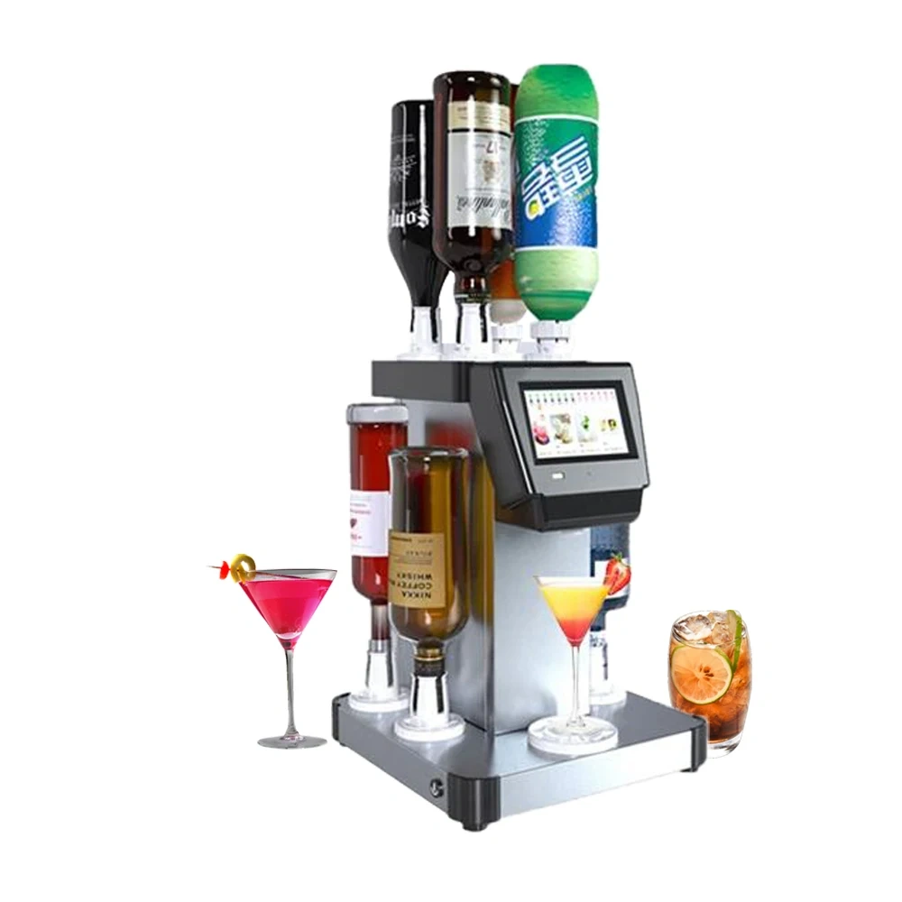 IT-CDM108 Smart Automatic Mojito Machine Cocktail Shaker Robot for Bartenders,Commercial Coffee Machine Supplier | CE/UL Certified | ITOP Cafe,IT-CDM108 Smart Automatic Mojito Machine Cocktail Shaker Robot for Bartenders