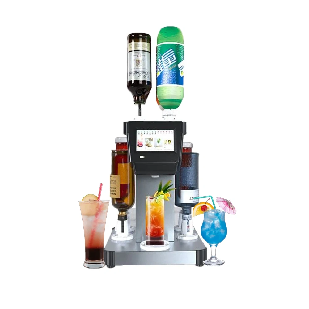 IT-CDM108 Smart Automatic Mojito Machine Cocktail Shaker Robot for Bartenders,Commercial Coffee Machine Supplier | CE/UL Certified | ITOP Cafe,IT-CDM108 Smart Automatic Mojito Machine Cocktail Shaker Robot for Bartenders