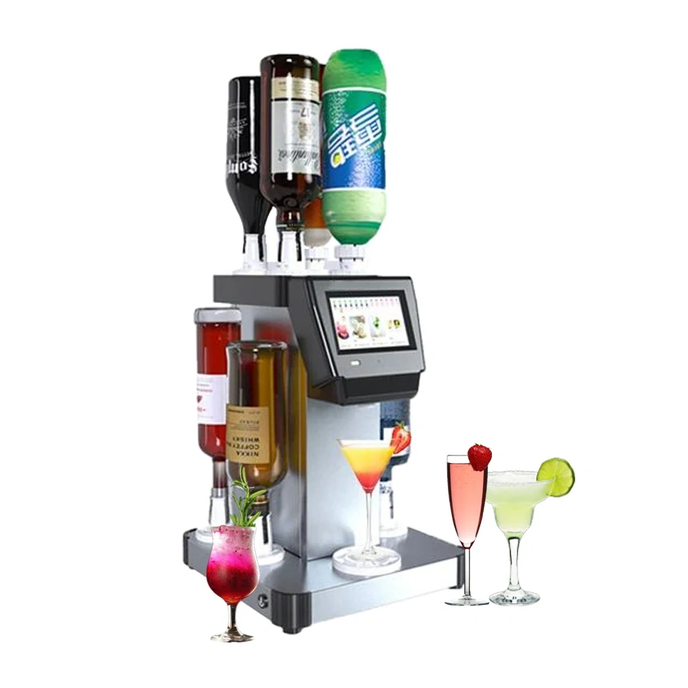 IT-CDM108 Smart Automatic Mojito Machine Cocktail Shaker Robot for Bartenders,Commercial Coffee Machine Supplier | CE/UL Certified | ITOP Cafe,IT-CDM108 Smart Automatic Mojito Machine Cocktail Shaker Robot for Bartenders