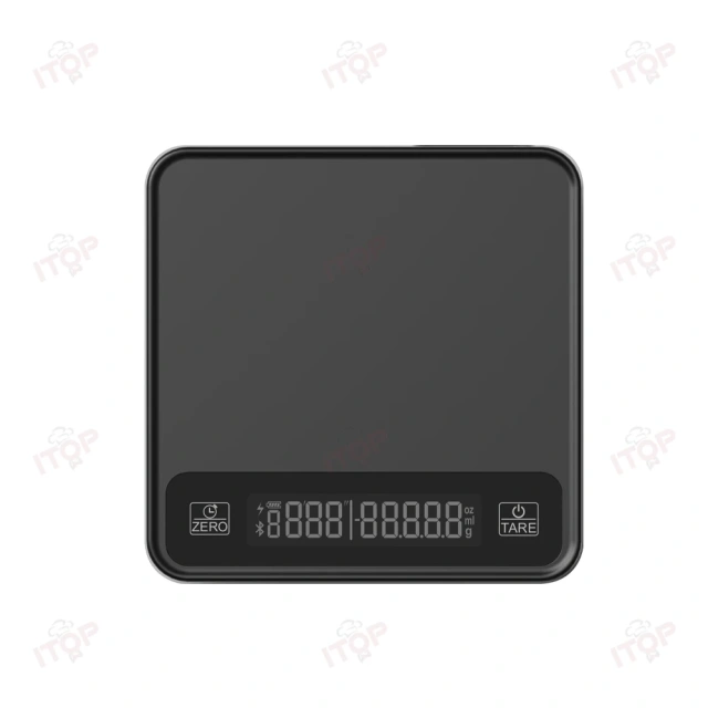 P7J001 2 kg Weight Digital Lcd Rechargeable Kitchen Coffee Scale With Timer,Commercial Coffee Machine Supplier | CE/UL Certified | ITOP Cafe,2kg Weight Electric Digital Lcd Stealth Touch Button Rechargeable Kitchen Coffe Scale With Timer Mini Coffee Scale Digital