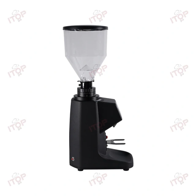 CG-022T Hot Sale Commercial Electric 60mm Flat Burr Coffee Grinder Machine,Commercial Coffee Machine Supplier | CE/UL Certified | ITOP Cafe,Professional Hot Sale Commercial Coffee Grinders Electric 60mm Flat Burr Automatic Coffee Grinder Machine
