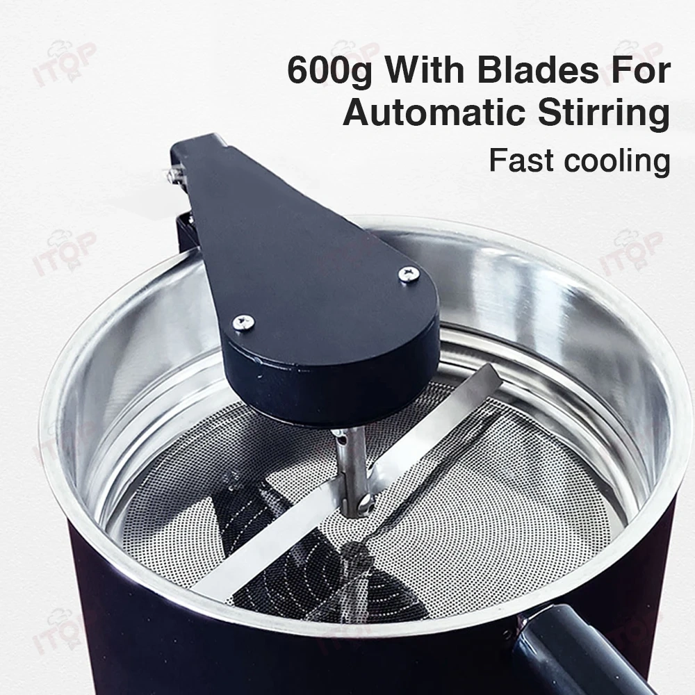 IT-CBC2 Quickly Coffee Beans Cooler Mixing Machine,Commercial Coffee Machine Supplier | CE/UL Certified | ITOP Cafe,Quickly Coffee Beans Cooler Mixing Machine Electrical Heater Coffee Bean Cooler Cooling Plate