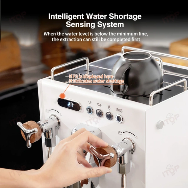 IT-SCM-K6 Espresso Semi-automatic Household Coffee Machine,Commercial Coffee Machine Supplier | CE/UL Certified | ITOP Cafe,Espresso Semi-automatic Commercial Coffee Machine Professional Milk Frother Households