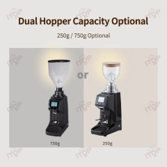 CG-022T Hot Sale Commercial Electric 60mm Flat Burr Coffee Grinder Machine,Commercial Coffee Machine Supplier | CE/UL Certified | ITOP Cafe,Professional Hot Sale Commercial Coffee Grinders Electric 60mm Flat Burr Automatic Coffee Grinder Machine