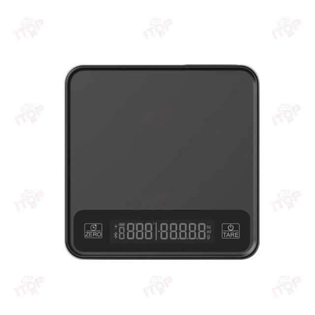 P7J001 2 kg Weight Digital Lcd Rechargeable Kitchen Coffee Scale With Timer,Commercial Coffee Machine Supplier | CE/UL Certified | ITOP Cafe,2kg Weight Electric Digital Lcd Stealth Touch Button Rechargeable Kitchen Coffe Scale With Timer Mini Coffee Scale Digital