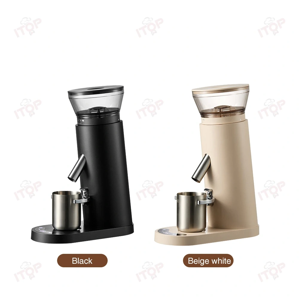 LDCG200 Touch Panel Led Displays With 60 Settings to Adjust Thickness of Coffee Powder Portable Coffee Grinder,Commercial Coffee Machine Supplier | CE/UL Certified | ITOP Cafe,Touch Panel Led Displays With 60 Settings to Adjust Thickness of Coffee Powder Automatic Grinding Mode Portable Coffee Grinder