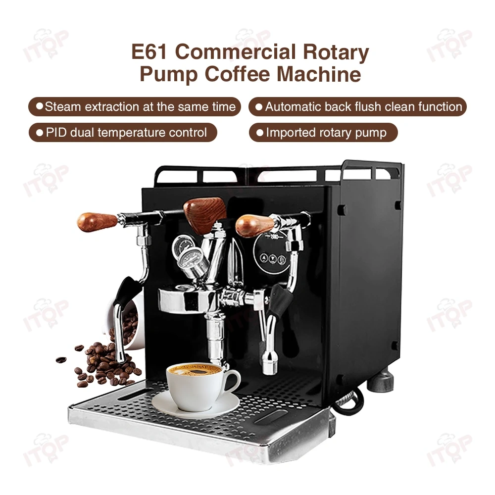 CMHT5000 Semi Automatic Stainless Steel Italian Espresso Coffee Machine,Commercial Coffee Machine Supplier | CE/UL Certified | ITOP Cafe,Semi Automatic Expresso Coffee Machine Portable Other Espresso Stainless Steel Italian Coffee Makers Coffee Machine